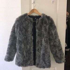 H&M faux fur jackets